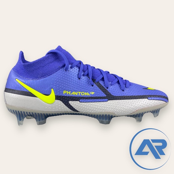 Nike Phantom GT2 Elite DF FG Men\'s Size 9 Sapphire Volt Grey Fog CZ9889-570 main image 6